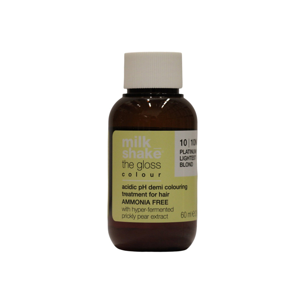 milk_shake The Gloss Colour Demipermanent hårfärg 10.10N Ljusaste platinablond 60 ml