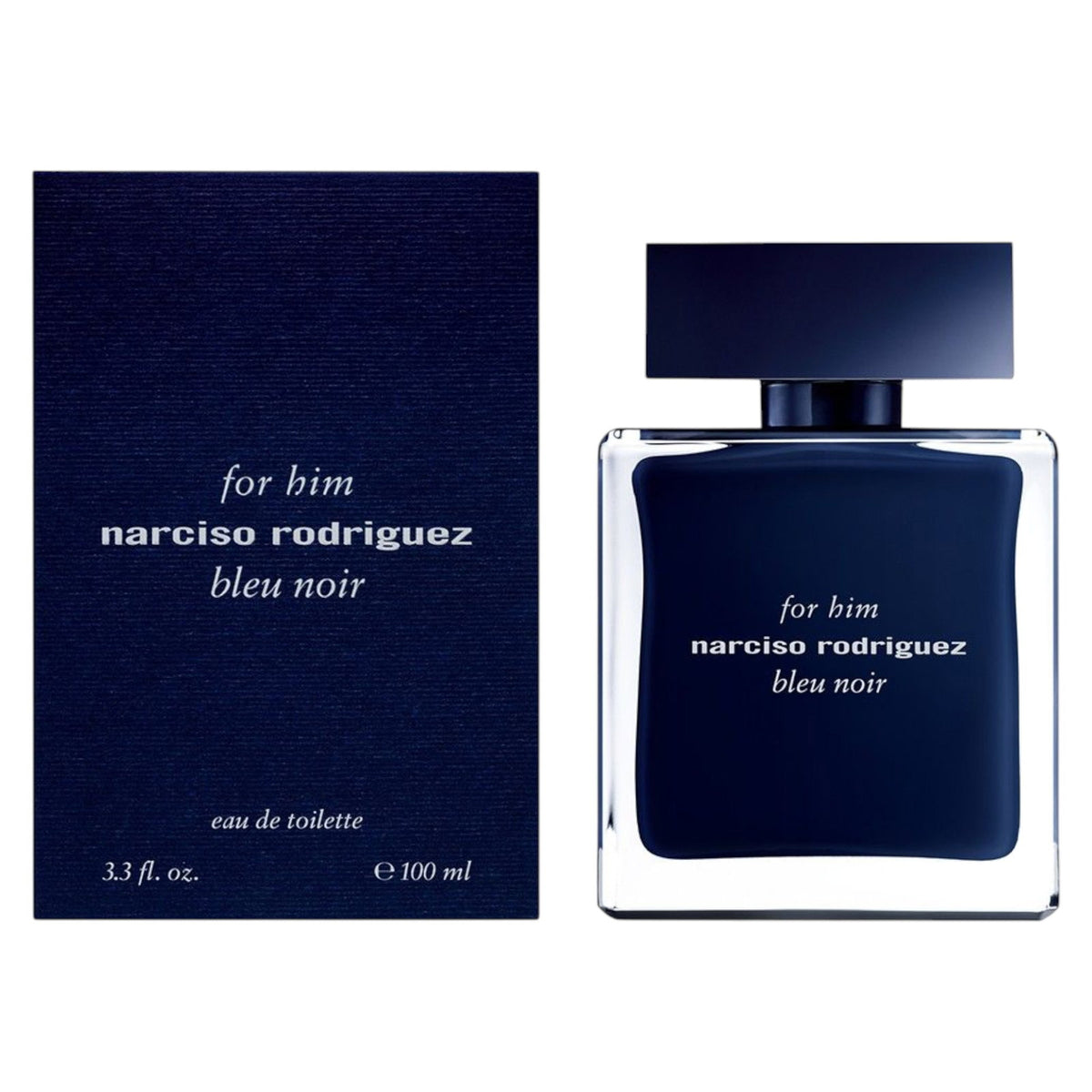 Narciso Rodriguez, Bleu Noir, Eau De Toilette, For Men, 100 ml