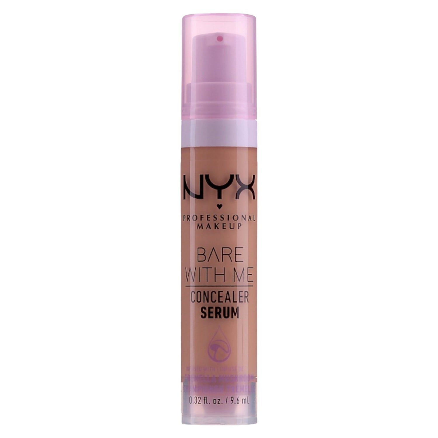 Nyx, Bare With Me, Natural, Cream Concealer, 11, Mocha, 9.6 ml