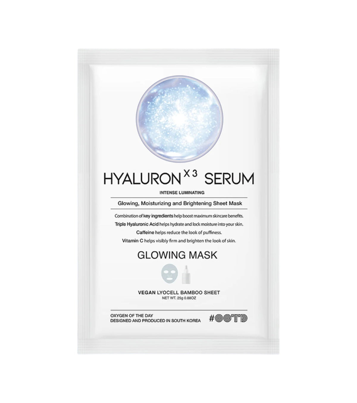#OOTD, Retinol Serum, Rejuvenating, Sheet Mask, For Face, 25 ml