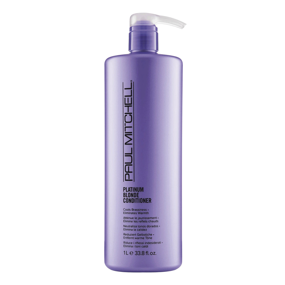 Paul Mitchell, Blonde Platinum Blonde, Paraben-Free, Hair Conditioner, Cools Brassiness, 1000 ml