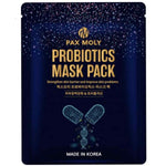 PaxMoly, Probiotics, Hydrating & Nourishing, Sheet Mask, Face, Day & Night, 25 ml