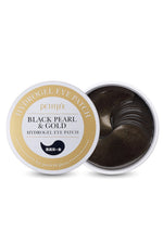 Petitfee, Black Pearl & Gold, Hydrogel, Hydrating & Brightening, Day & Night, Eye Patch, 60 pcs