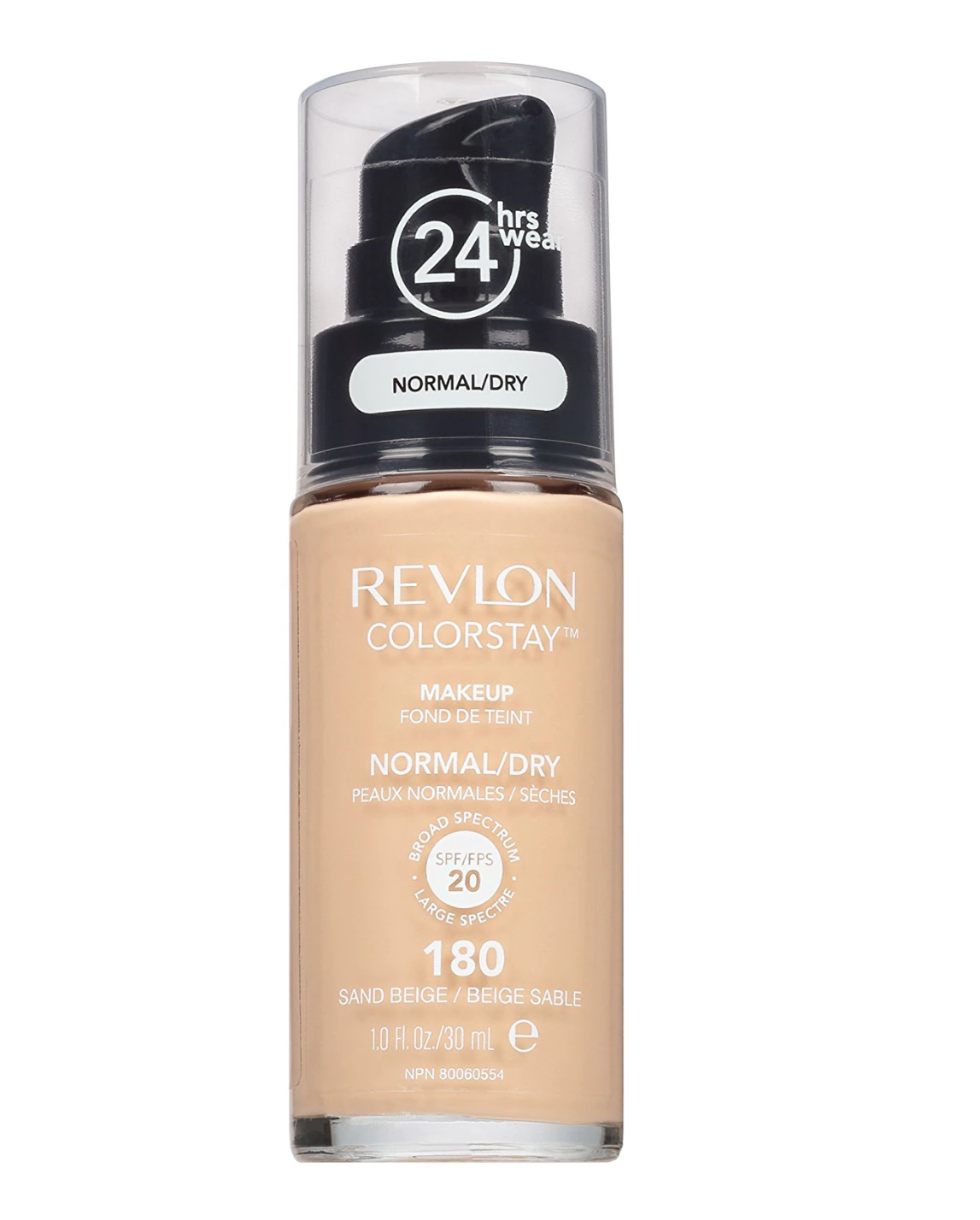 Revlon ColorStay foundation för normal/torr hud 180 Sand Beige SPF 20 - 30 ml