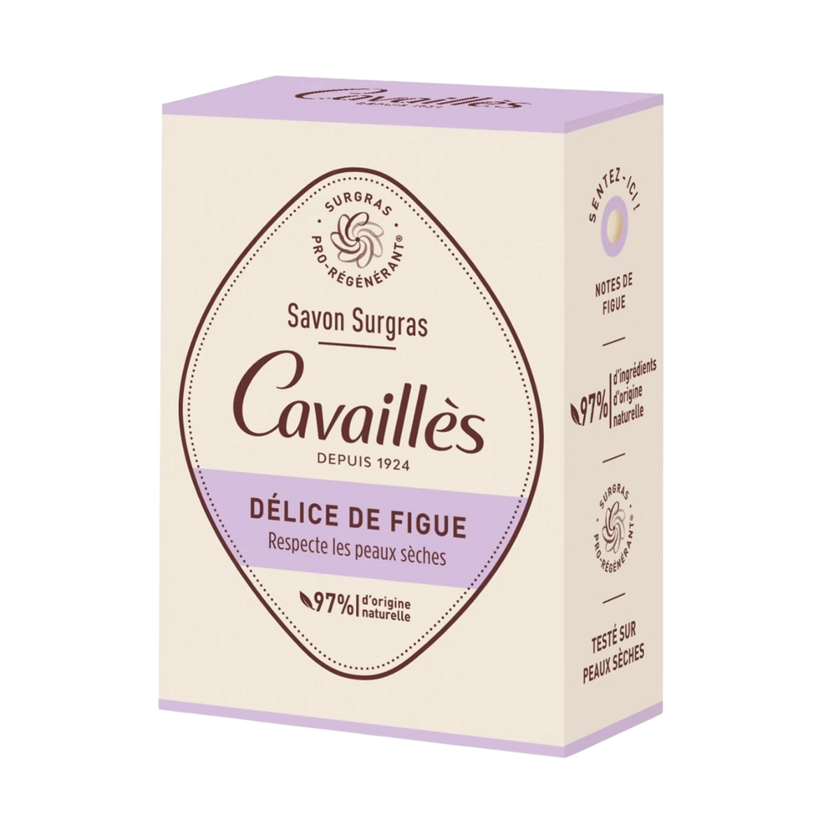Roge Cavailles, Fig Delight, Hydrating, Soap Bar, 100 g