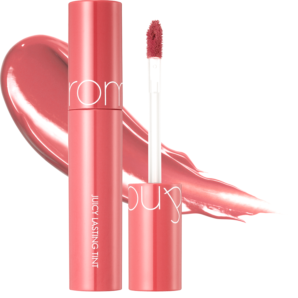 Rom&nd, Juicy Lasting Tint, Liquid Lipstick, Liquid Lipstick, 09, Litchi Coral, 5.5 g