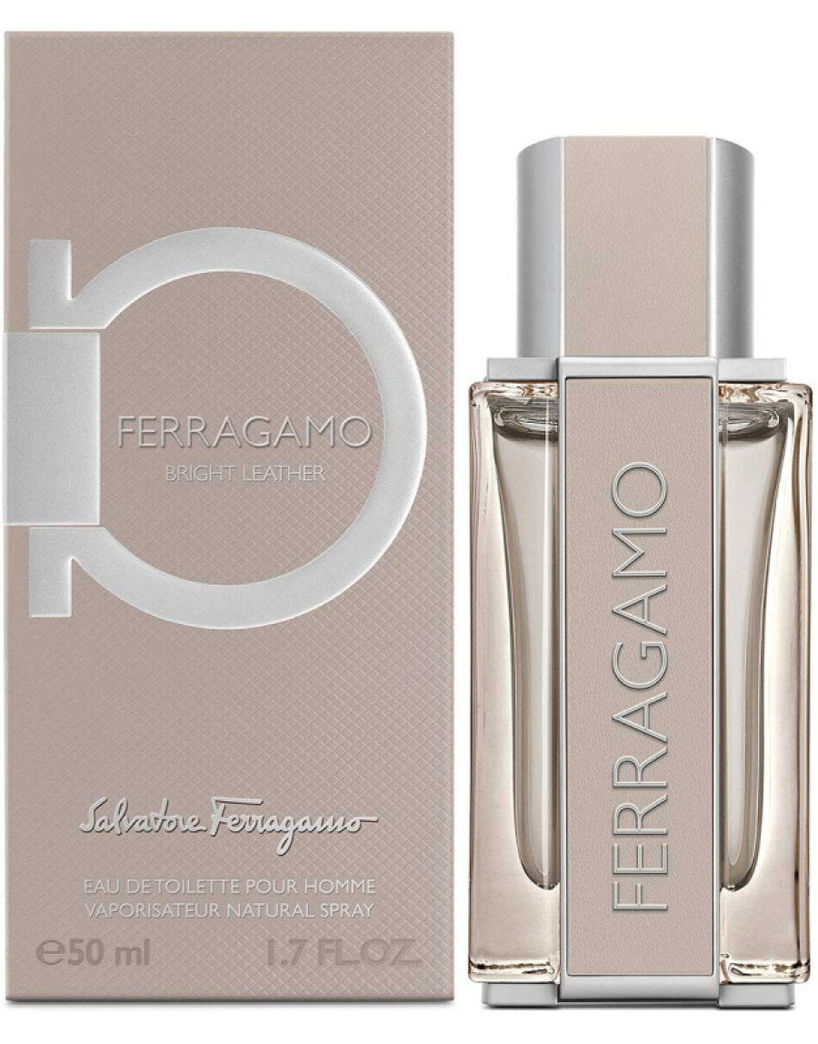 Salvatore Ferragamo, Bright Leather, Eau De Toilette, For Men, 50 ml