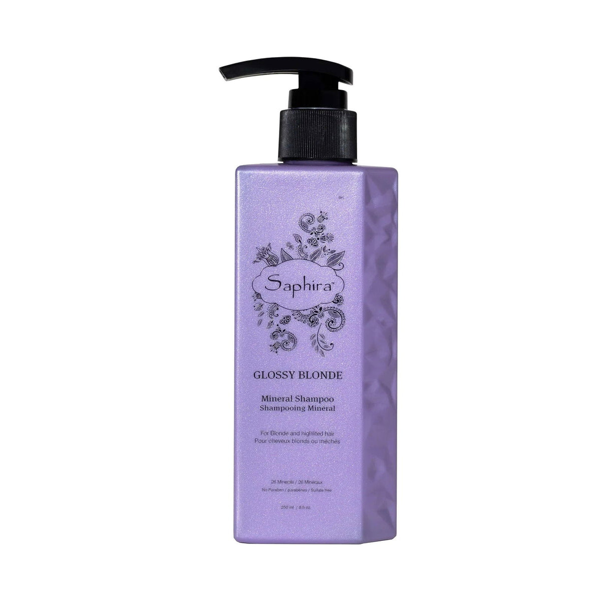 Saphira, Glossy Blonde, Rich In Minerals, Hair Colour Shampoo, For Blonde Hair,  Blonde, 250 ml
