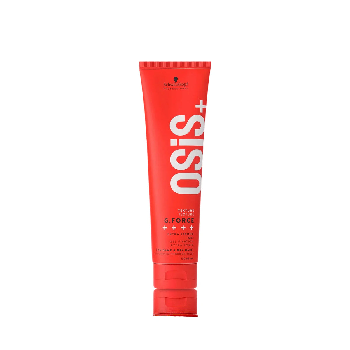 Schwarzkopf Professional, Osis+ G Force, Hair Styling Gel, Texturizing, Extra Strong Hold, 150 ml