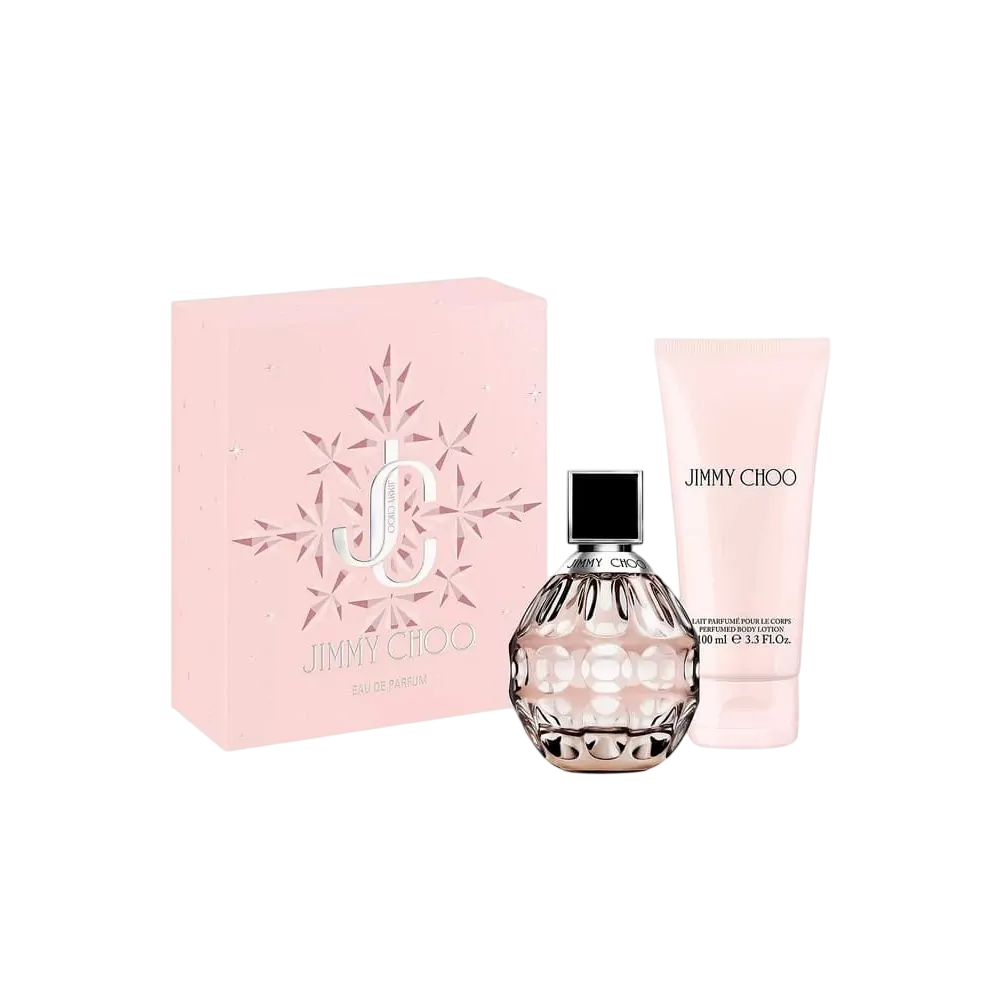 Set Jimmy Choo: Jimmy Choo, Eau De Parfum, For Women, 60 ml + Jimmy Choo, Moisturizing, Body Lotion, 100 ml