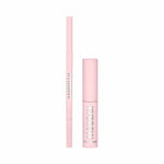 Set Kylie Cosmetics: Kybrow, Defined, Eyebrow Cream Pencil & Brush 2-In-1, 002, Auburn, 0.09 g + By Kylie, Define, Eyebrow Gel, Translucent, 5 ml