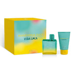 Set Mandarina Duck: Vida Loca, Eau De Toilette, For Men, 100 ml + Vida Loca, Cleansing & Refreshing, Shower Gel, For All Skin Types, 50 ml