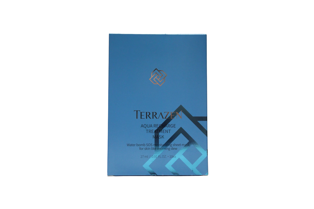 Terrazen Aqua Recharge behandlingsmask set - 10 st
