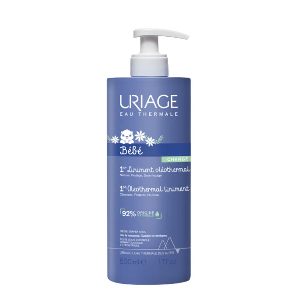 Uriage, Bebe, Hydrating & Gentle Cleansing, Cleansing Cream, 550 ml