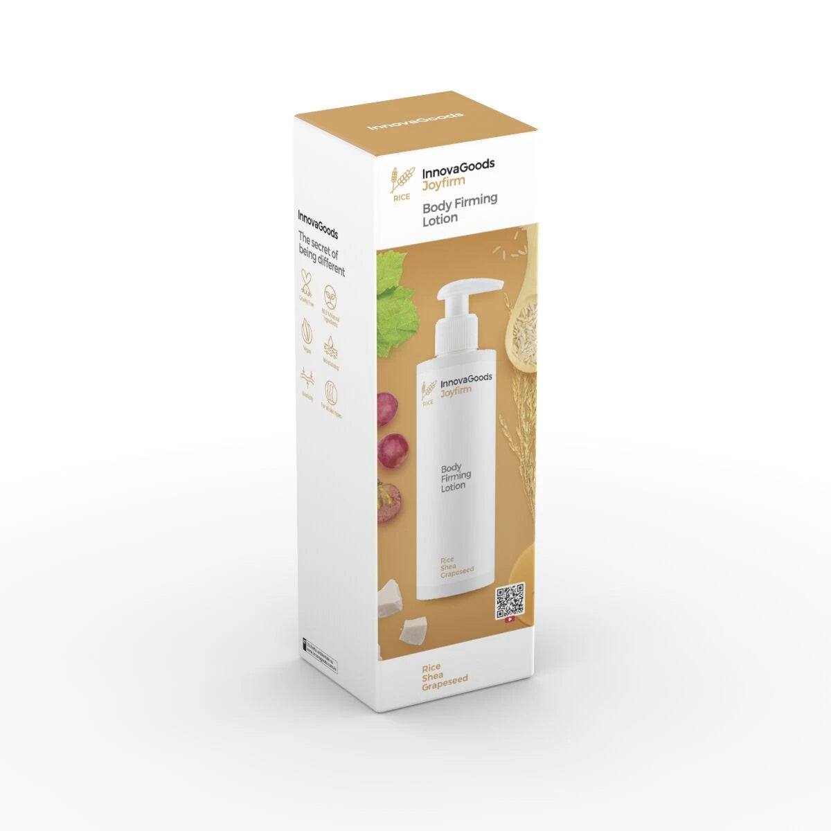 Firming Body Lotion Rice Joyfirm InnovaGoods 250 ml skincare packaging