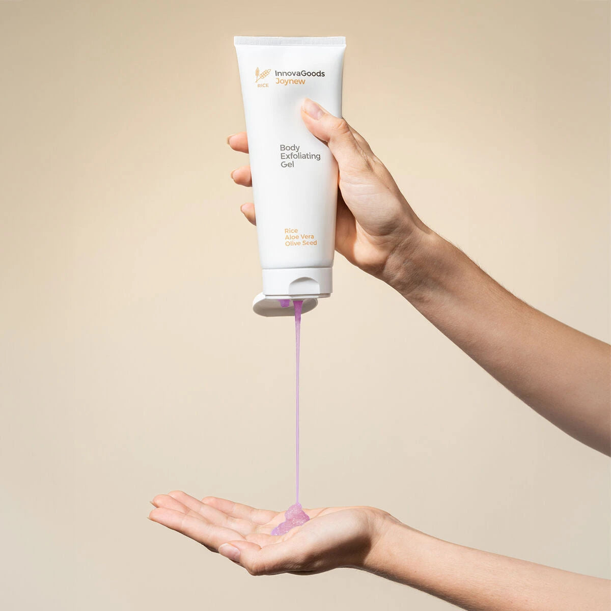 Body Care Duo Pack Rice InnovaGoods product packaging
