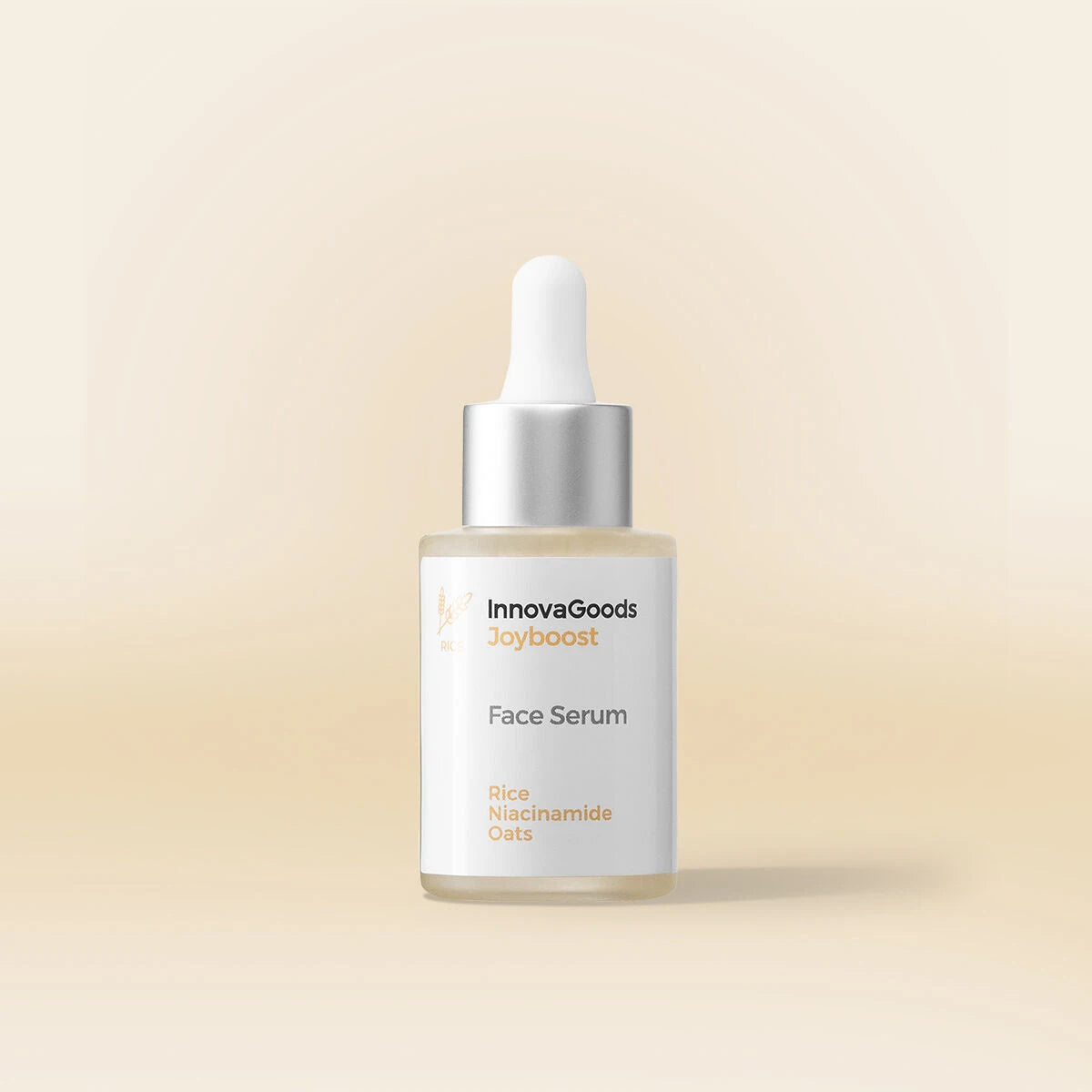 Facial Serum Rice Joyboost InnovaGoods 30 ml serum bottle