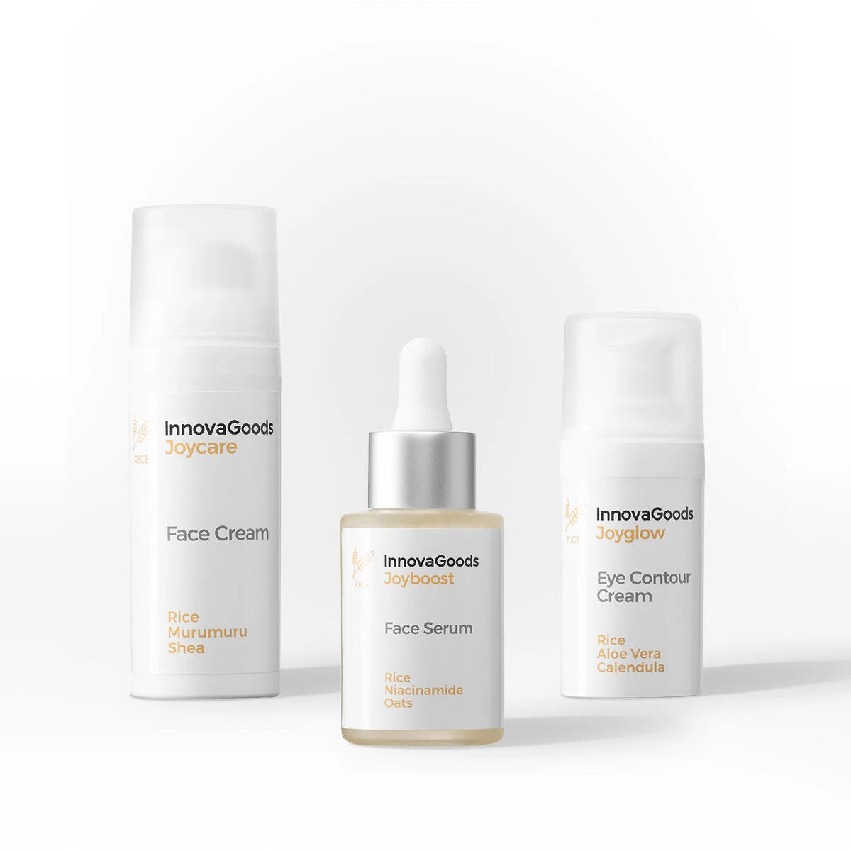 Face Moisturising Pack Rice InnovaGoods product packaging