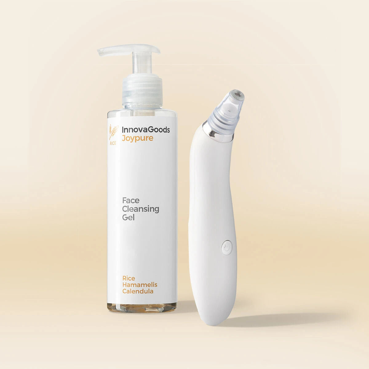Facial Cleansing Care Pack Rice InnovaGoods product packaging
