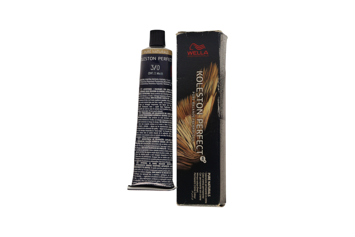 Wella Professionals Koleston Perfect Me+ Permanent hårfärg 3/0 Mörkbrun 60 ml Tester